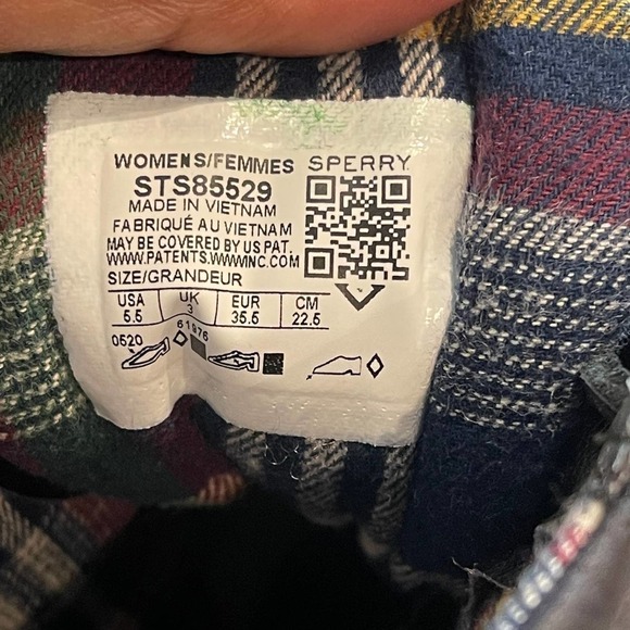 Sperry Saltwater Quilted Duck Boot Black Women's Size 5.5 - Picture 9 of 11